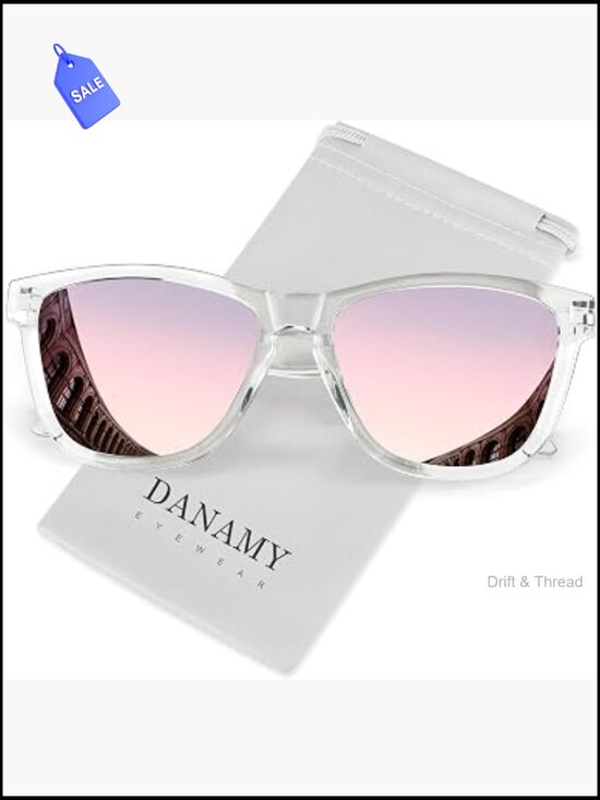 Accessories - Polarized Sunglasses for Women Men UV400 Protection Oval Retro Lightweight
